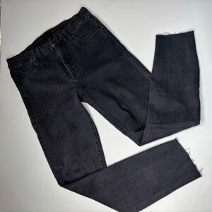Mother Jeans Size 28, High Waisted Looker - Dancing in the Dark Black